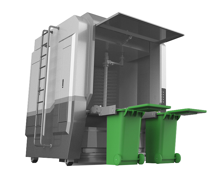 雙式垃圾桶清洗設(shè)備